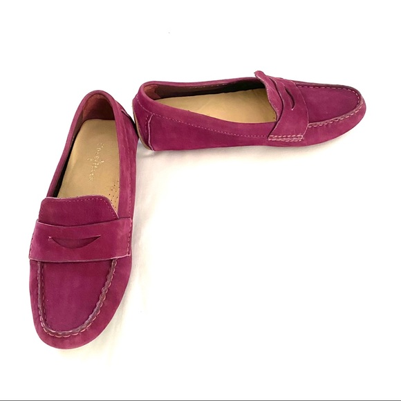 SOLD! 💚Cole Haan Air Sadie Driving Loafer Purple - Picture 2 of 9